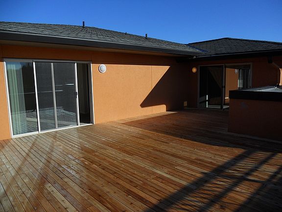Private entrance to master suite from terrace