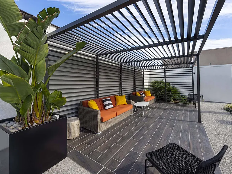 Unwind in style with our cozy cabana seating, offering a private and relaxing outdoor escape.