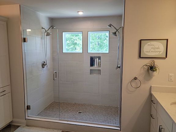 Beautiful dual shower
