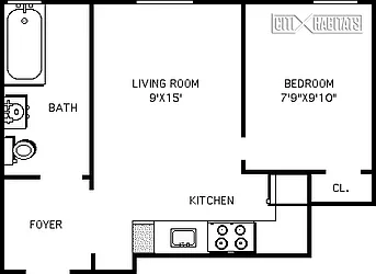 Rented by Citi Habitats