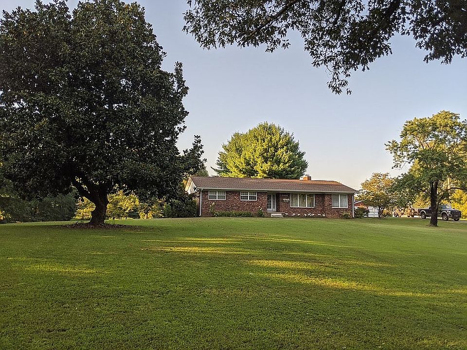 Front view of the home