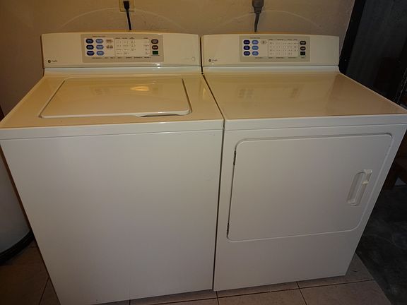 washer and dryer