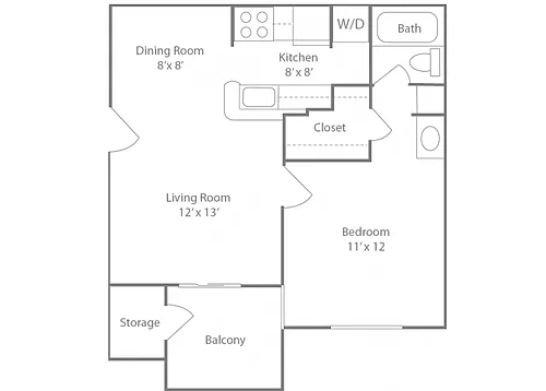 Floor plan Ascot