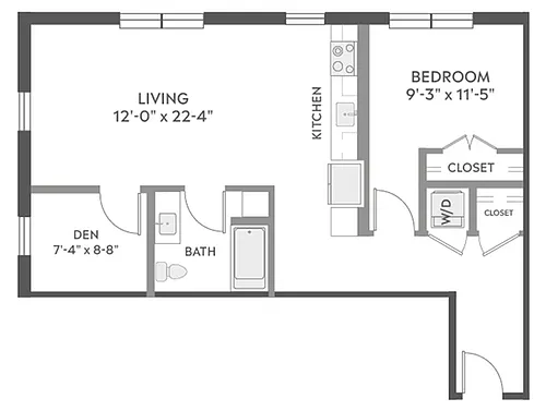 Floor plan A4D