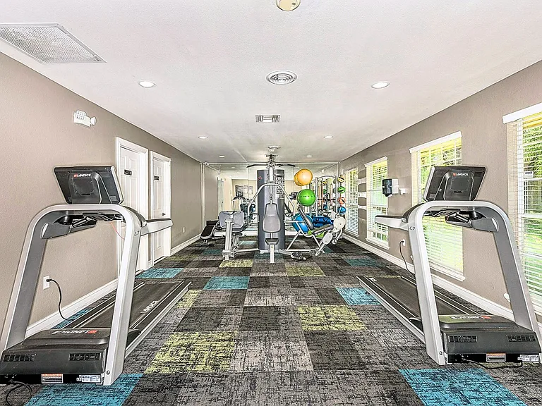 Fitness Center with Cardio Equipment