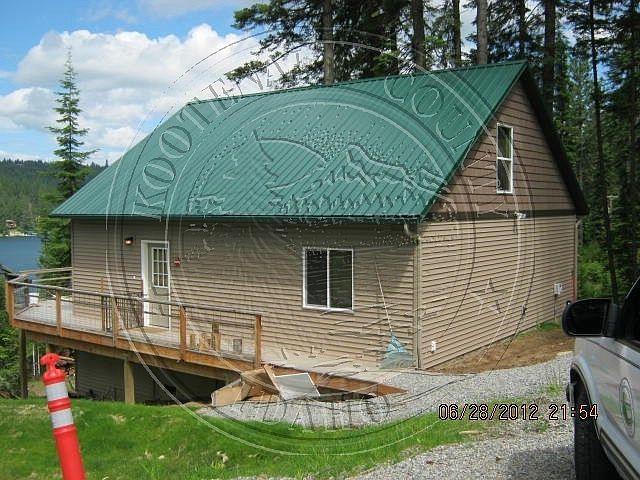 From driveway