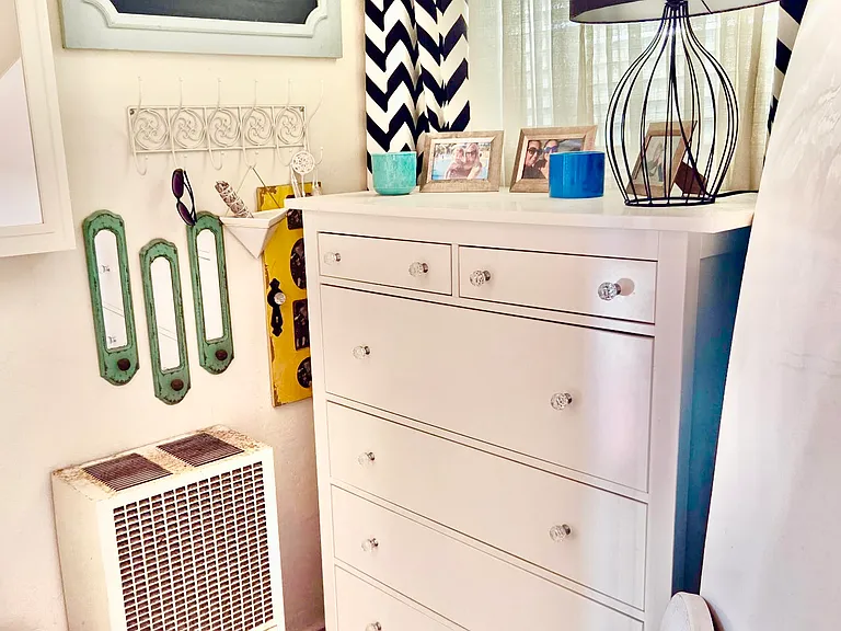 Corner nook for a dresser or office set up