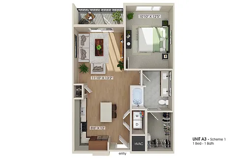 Floor plan A3