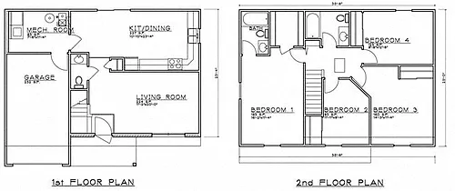 Floor plan 4 Bedroom
