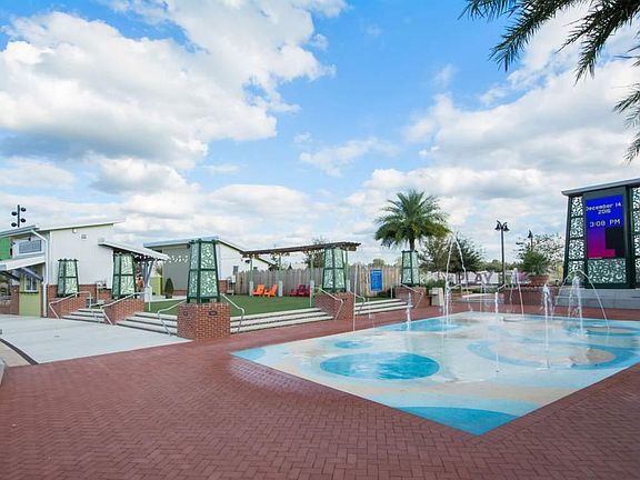 Oviedo On The Park has a community splash pad and playground area