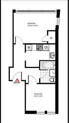 Rented by City Connections Realty