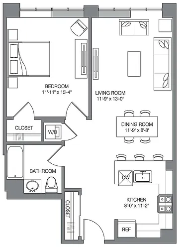 Floor plan E-A1