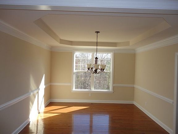 Formal dining room directly off the kitchen.