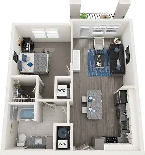 Floor plan Graduate