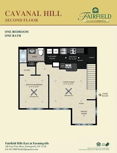 Floor plan The Cavanal Hill Upper