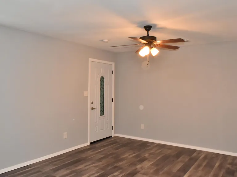 Main door entry to living room