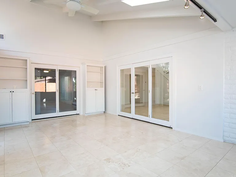 Interior of flex space
