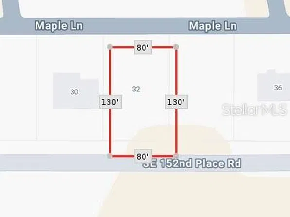 32 MAPLE LANE LOT 6, OCKLAWAHA, FL 32179