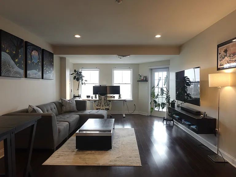 Open dining room to living room