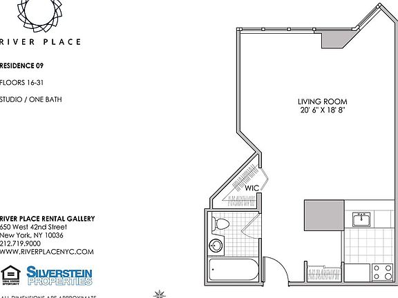 2nd image of 650 W 42nd St APT 3009