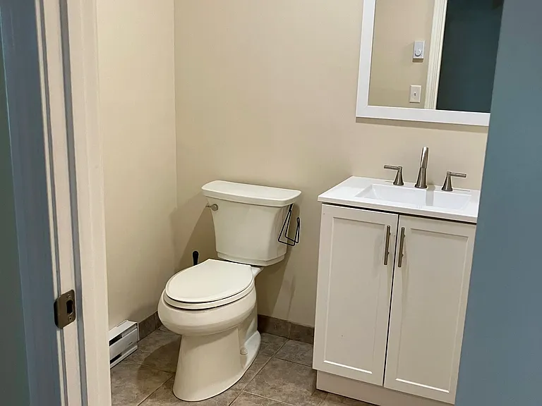 Bathroom on lower level