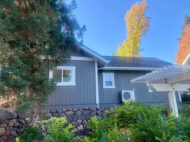 Back of cottage
