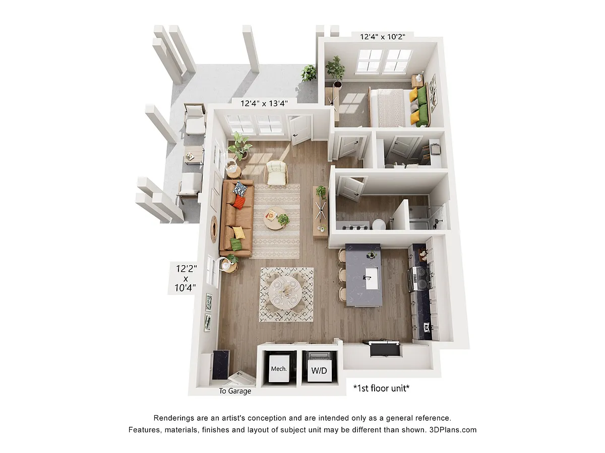 Floor plan The Gallant