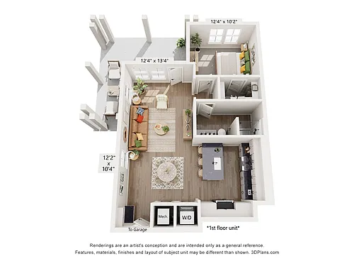 Floor plan The Gallant
