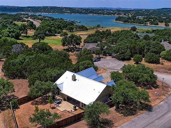 Aerial view south toward Lake Travis