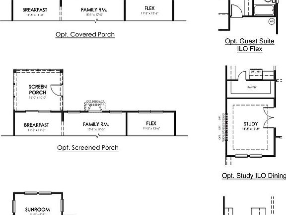 Waverly 1st Floor Options