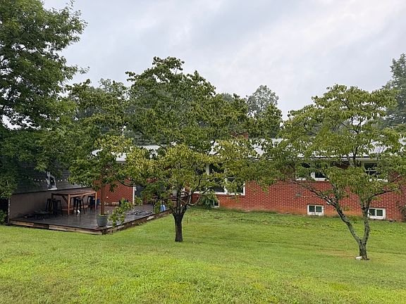 Gorgeous dogwood trees that bring shade and beautiful flowers in the spring.