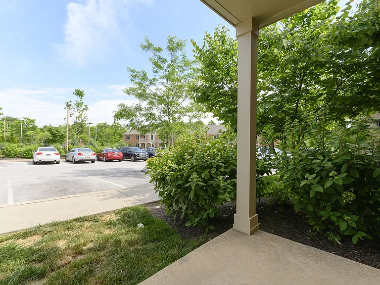 Covered Porch at Corner Park
