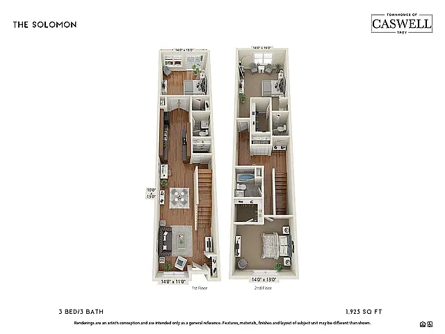 Floor plan The Solomon