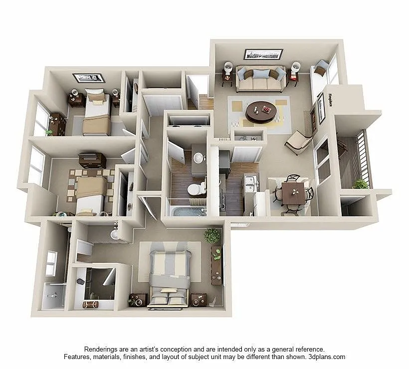 Floor plan D1