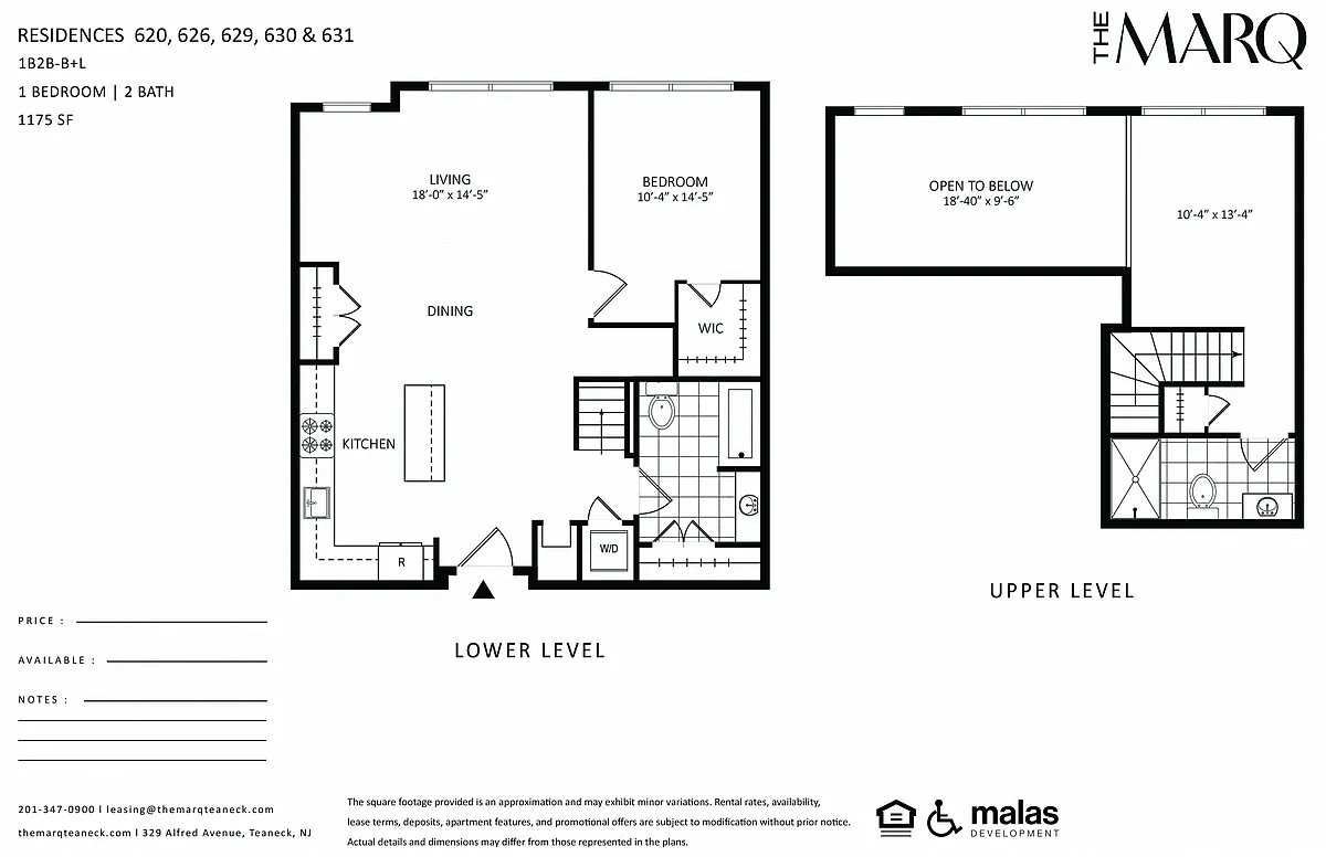 Floor plan 1B2B-B+L
