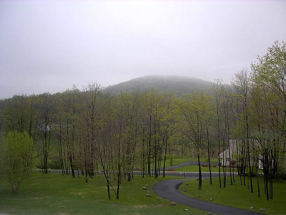 view from front porch