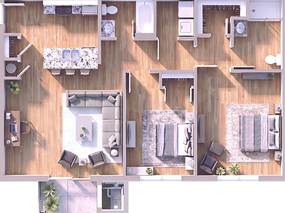 2-Bedroom Apartment