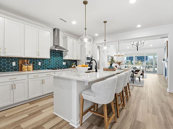 The kitchen of the Declan by Brookfield Residential.