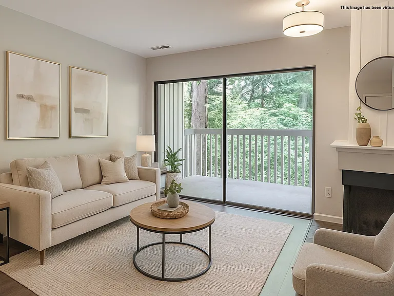 Staged Living Room