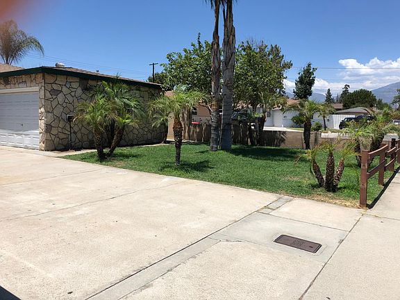 Front yard with off street parking