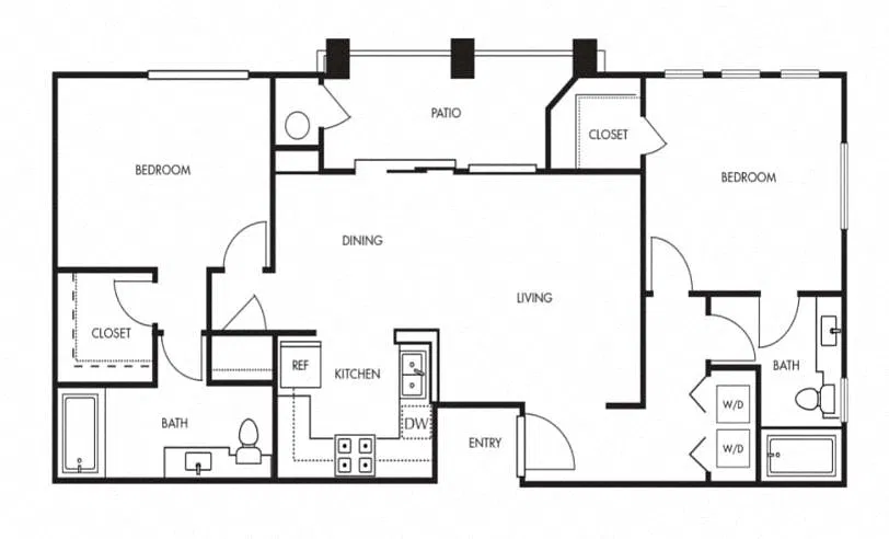 Floor plan Plan E