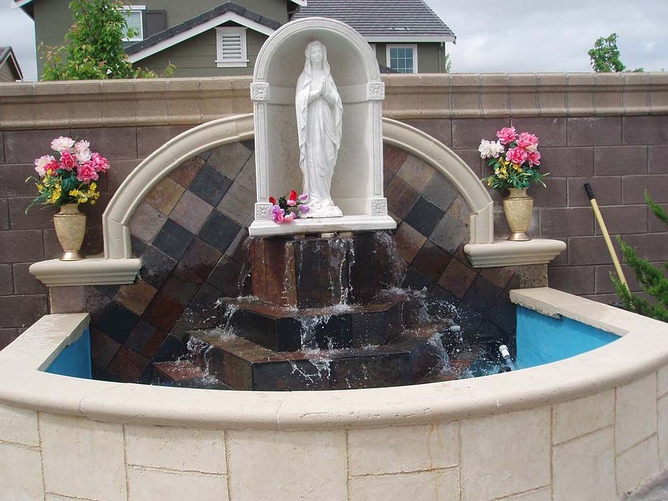 Water Fountain & Statue