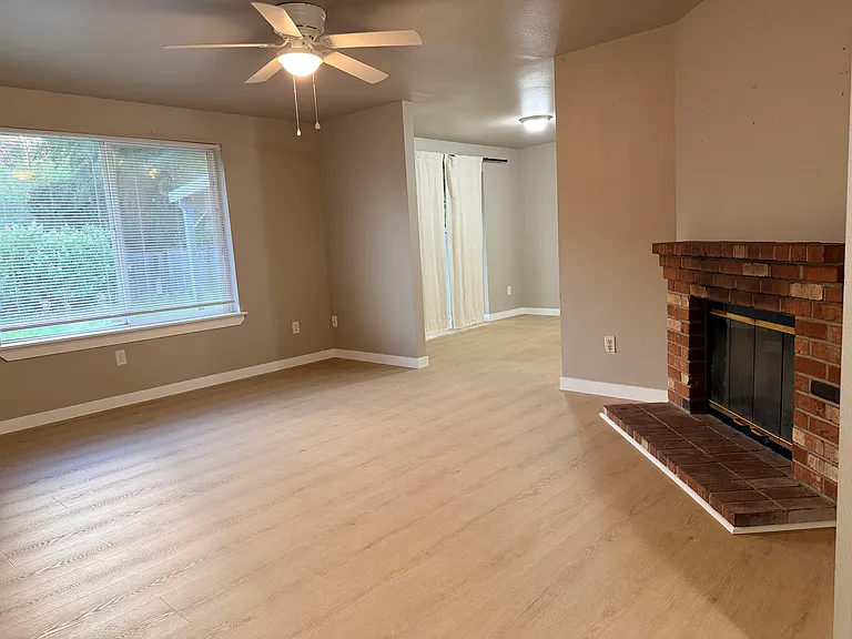 Living room to dining room