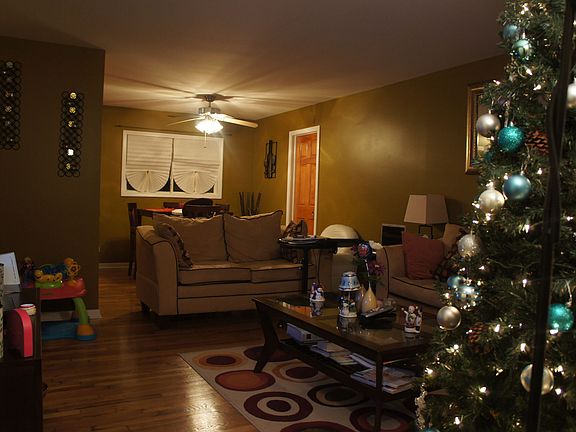 Living Room adjacent to Dining Room