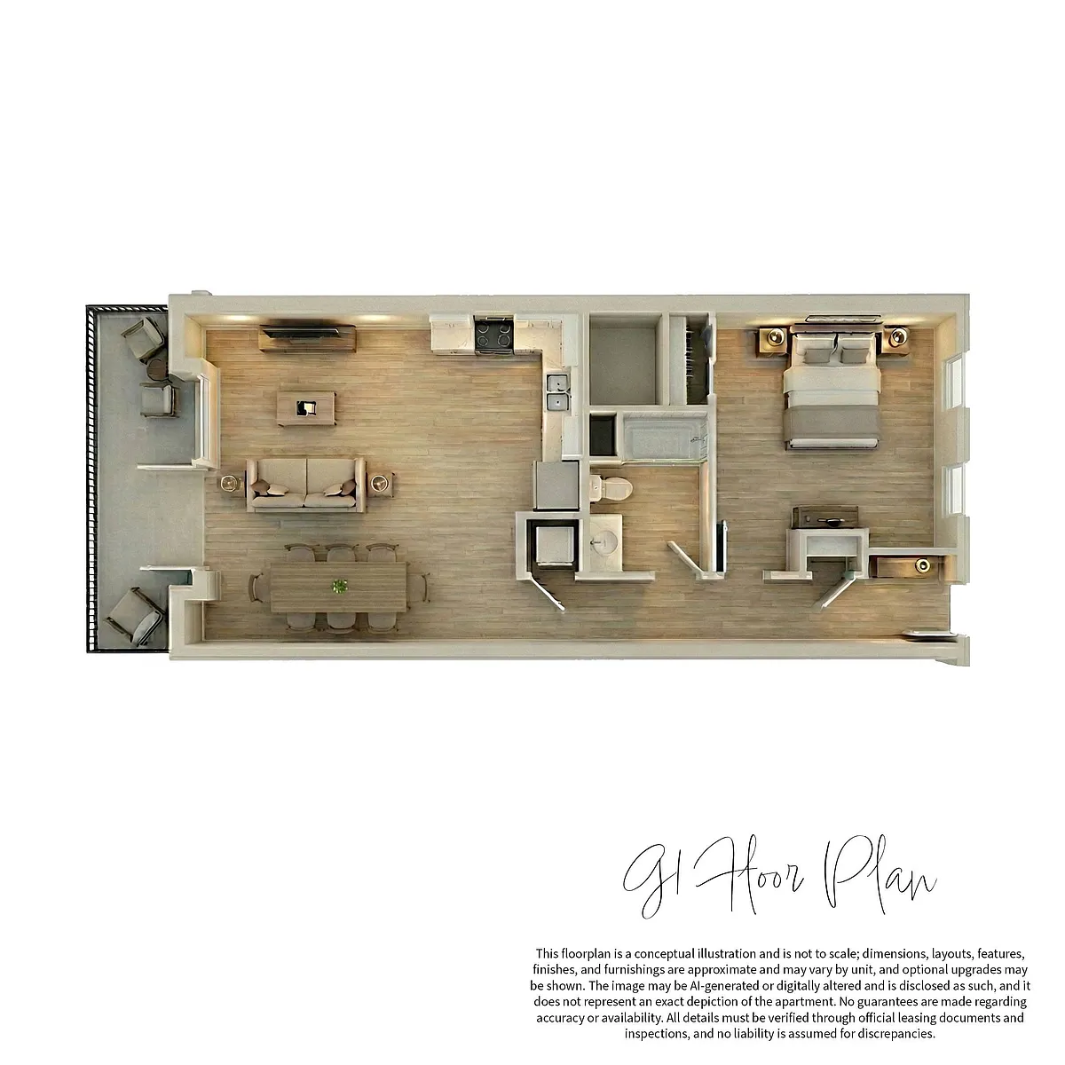 Floor plan G1