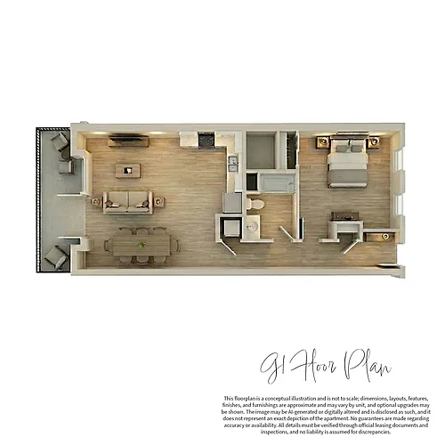 Floor plan G1