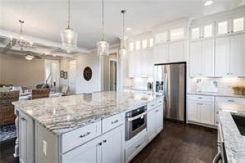 Custom Cabinetry to the 10ft ceiling