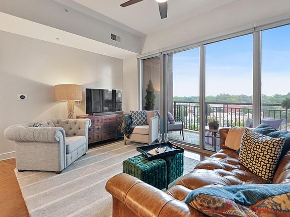 Living room facing Piedmont park.