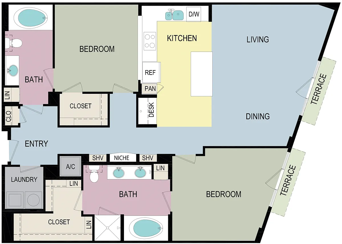Floor plan 2A