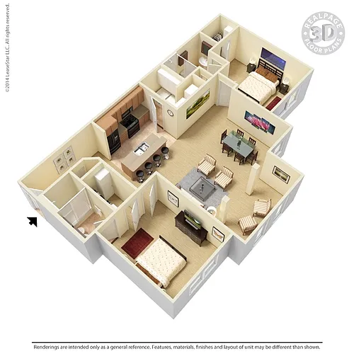Floor plan The Bellagio